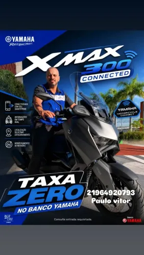 Xmax 300 abs 2027 COM PROMOÇÃO ESPECIAL EM 12 VEZES S/JUROS COM 50 % ENTRADA