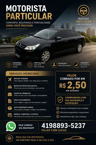 Motorista particular 