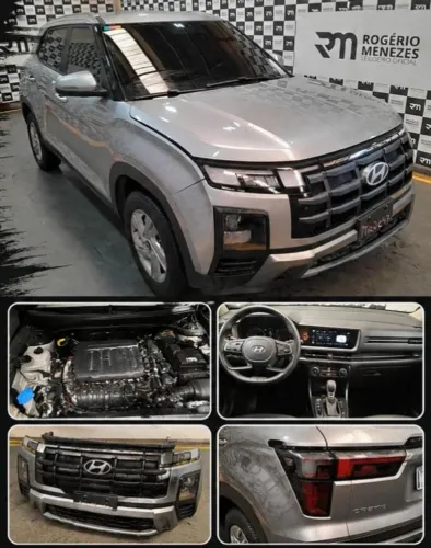 Sucata para retirada de peças Hyundai Creta ano 2026 dúvidas * 