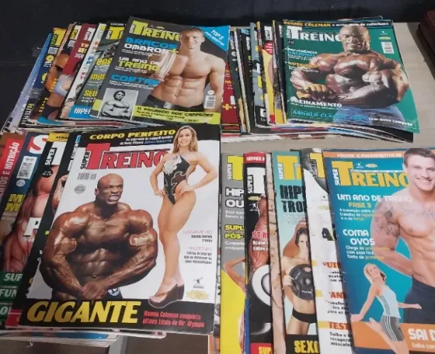 Revista Super Treino Coleção 57 edições