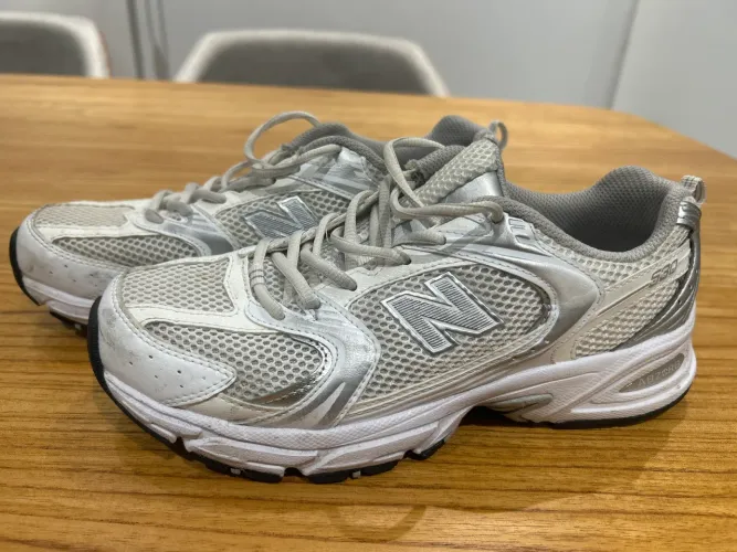 Tênis NB 530 Prata Feminino 38