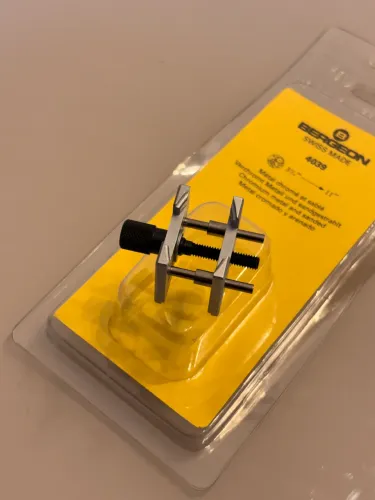 Suporte de mecanismo Bergeon 4039 pequeno metal - Ferramenta de relojoeiro