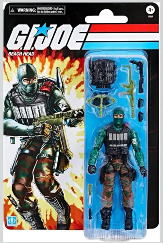 G.I. Joe Classified Series Retro Cardback Beach Head hasbro