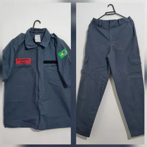 Uniforme Bombeiro Civil Ripstop Manga Curta
