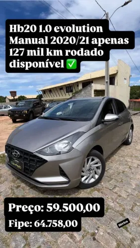 Hyundai HB20 Evolution 1.0 Flex 12V MEC 2021