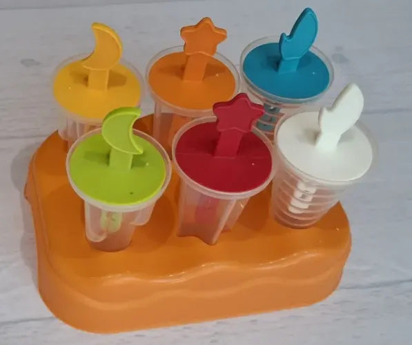 Forma de Picolé Infantil Plasútil Espacial (6 Cavidades) - Usada