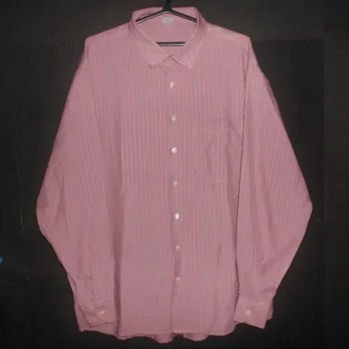 Camisa Social Masculina lilás roxo claro Fascynios Tamanho 05 (promoção, queima estoque, l