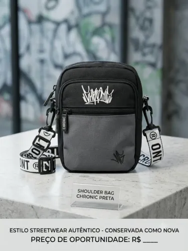 Shoulder Bag Cronic Preta