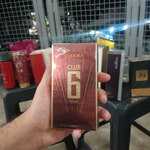 Club 6 Voyage Eudora Perfume Masculino Homem - Guistor Cosméticos 