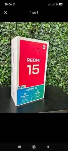 Vendo ou troco redmi not 15 256g 8+4 ram por Samsung a56 ou a55 e volta