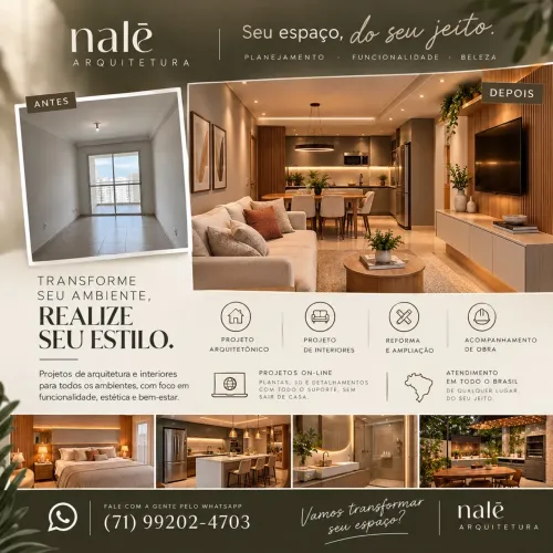REFORME SEU AMBIENTE - A PARTIR DE R$ 800,00