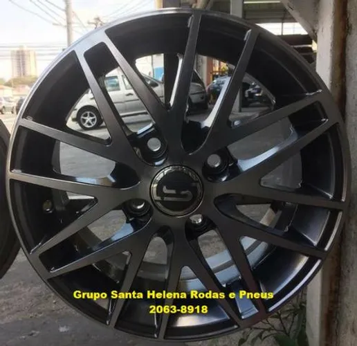 Jg roda aro 14 scorro S-225 furação 4x100 Fiat Palio uno GM Corsa Celta VW Gol Saveiro
