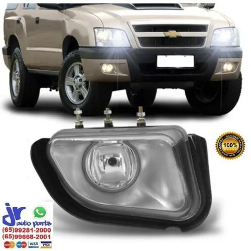 Par de Farol de Milha Chevrolet Blazer 01 a 11 Pitbull