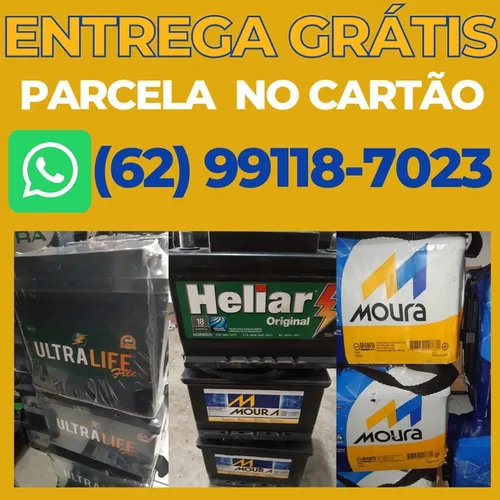 Bateria *Solução Bateria* Bateria Heliar Bateria Moura Bateria Bosch