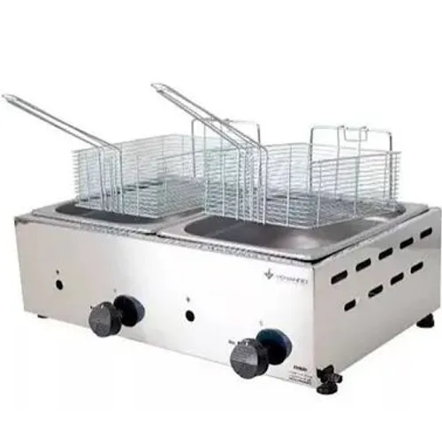 Fritadeira 2 cubas a gás SFG212 Venâncio 