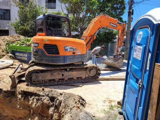 Locação de máquina para terraplanagem 