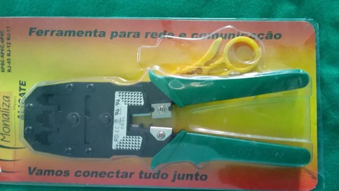 Alicate para Crimpar Climpar Fio liquida barato aproveite Eletricista hobbie