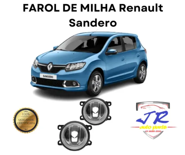 Par Farol Milha Sandero 2016