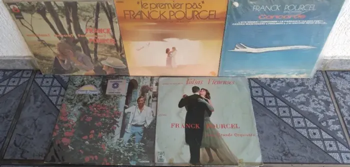 Lp's - Franck Pourcel - lote com 5 discos de vinil