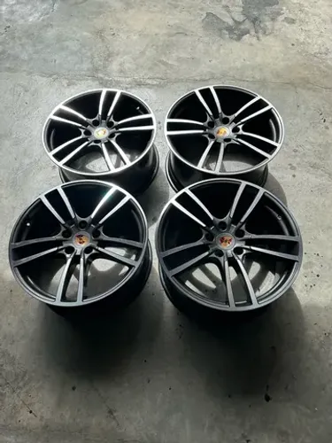 Rodas porsche cayenne aro 21 turbo design originais 