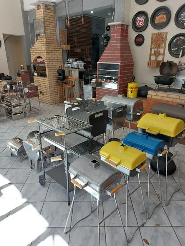 Churrasqueiras de aluminio