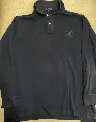 Polo Manga Longa Polo Play 100% Original Usada