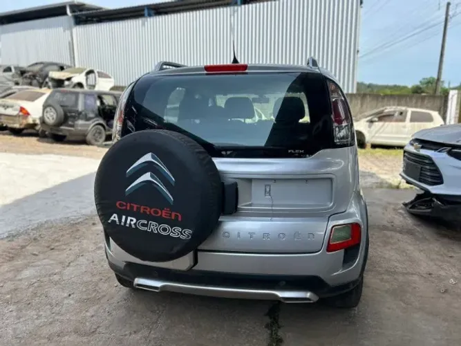 Tampa Porta Malas C3 Aircross 2011/2012-Sem acessorios