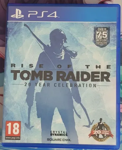 Jogo de Ps4: Rise of Tomb Raider - 20 Year celebration Ps4 (Usado).