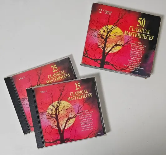 Box 50 Classical Masterpieces 2 CDs 1995 (Canadá)