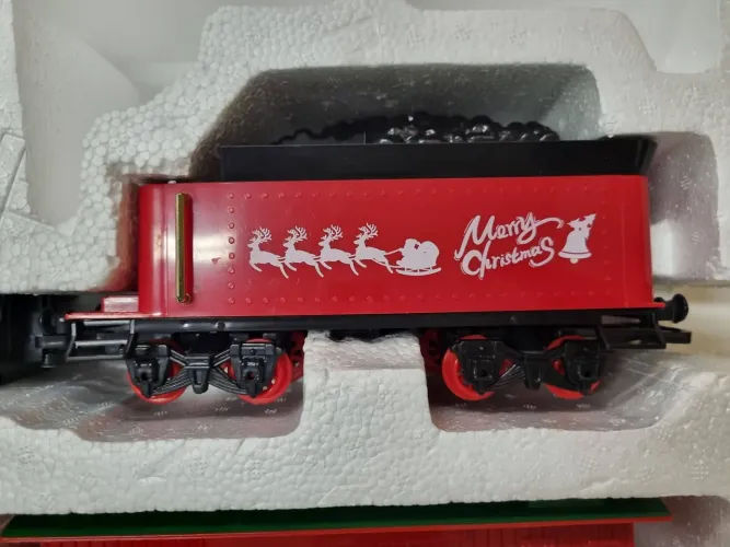 Trem Trenzinho clássico a pilha brinquedo