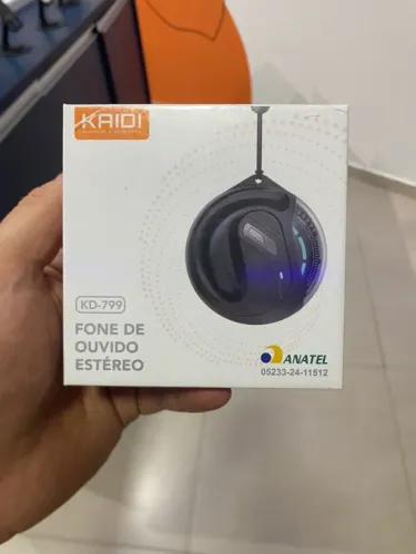Kaidi tws KD-799 fone de ouvido estéreo sem fio | NOVO LACRADO | LOJA FÍSICA