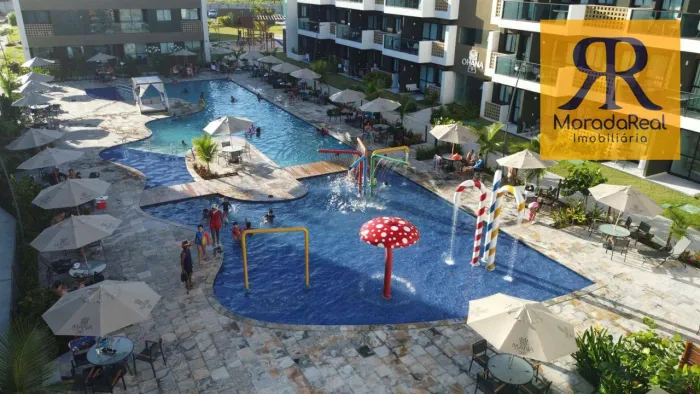 Flat com 1 dormitório à venda, 28 m² por R$ 415.000,00 - Muro Alto - Ipojuca/PE