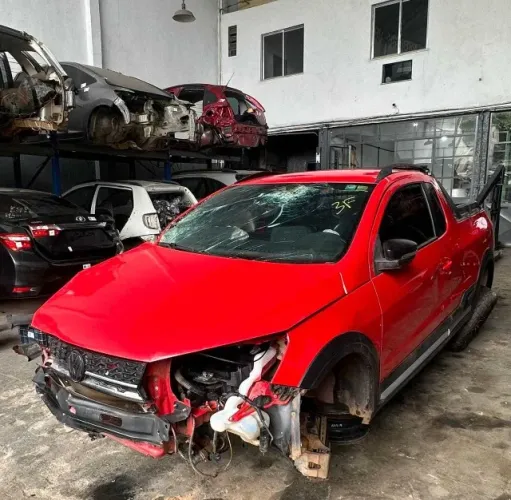 Peças Vw Saveiro Cross 1.6 MSI  Ano: 2017