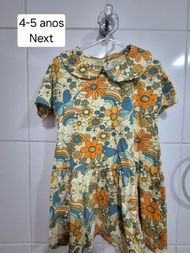 Vestido Infantil 4-5 Anos Next Importado