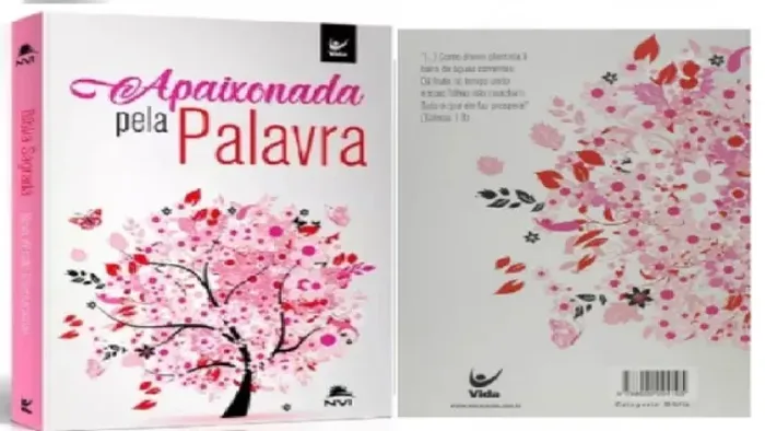 Bíblia Sagrada Apaixonada Pela Palavra Letra Normal Nova versão Internacional (NVI ) Rosa 