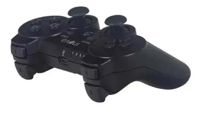 Controle joystick sem fio Inova ps3 CON-204Z preto...