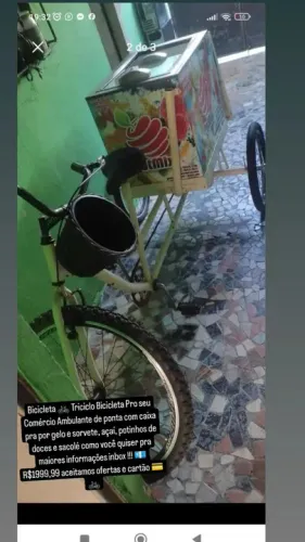 Triciclo Bicicleta Pro seu comércio e verão !!!