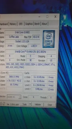 Kit I5 8400 8 GB ram