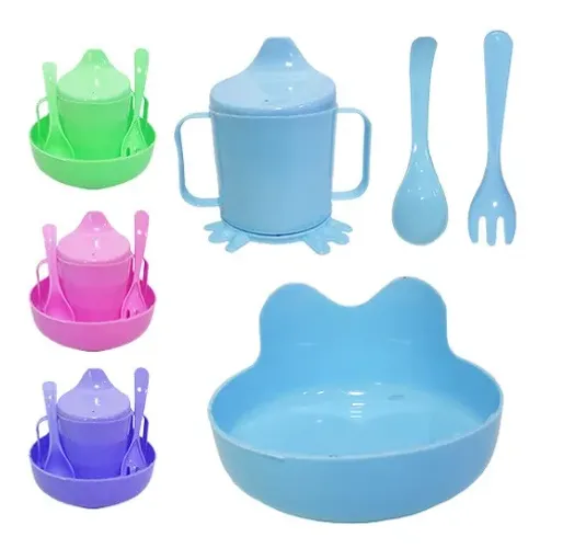 Kit Papinha Com Patro, Vasilha E Talher