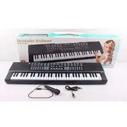 Teclado Orgao Eletrico C/ Microfone 61 Teclas