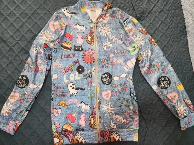 Jaqueta Estampada Elephunk - tamanho p