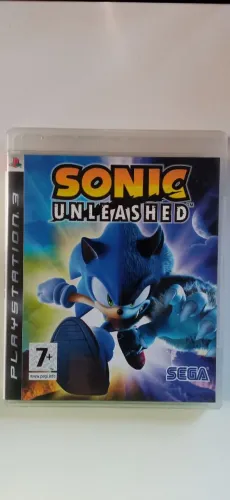 Jogo Sonic Unleashed Ps3 original usado fisico