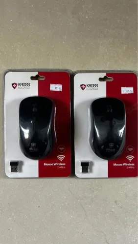 02 Mouse Kross Elegance com pilhas sem fio