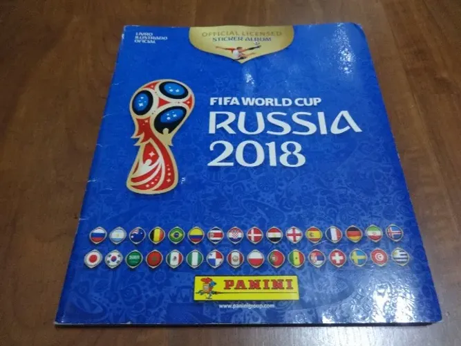 Album Copa do Mundo 2018 Completo