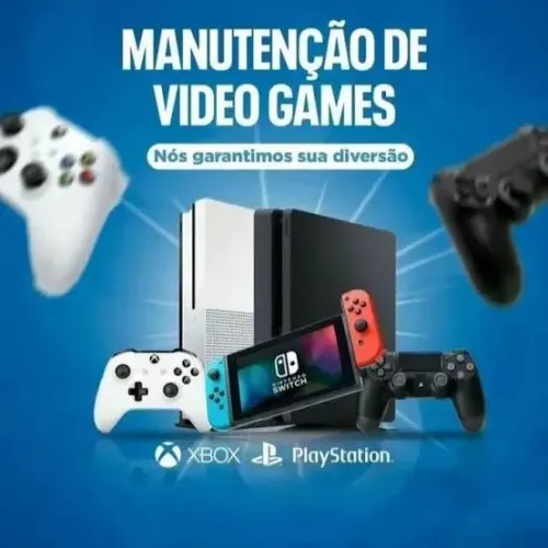 Manutenção de Video Games - Xbox, Playstation e Nintendo 
