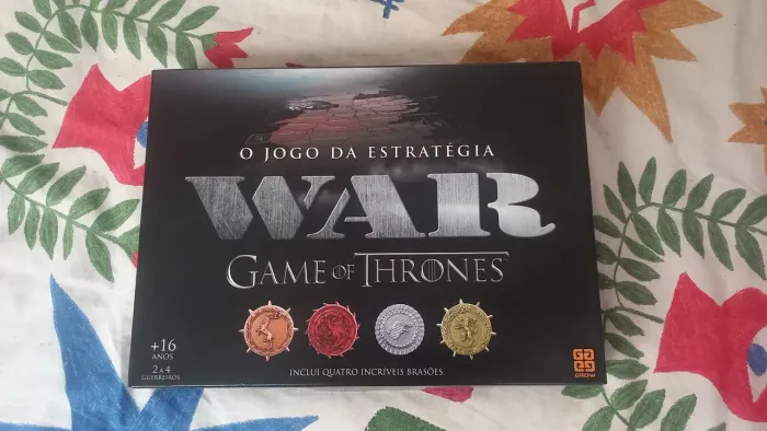 Jogo de Tabuleiro War Game of Thrones