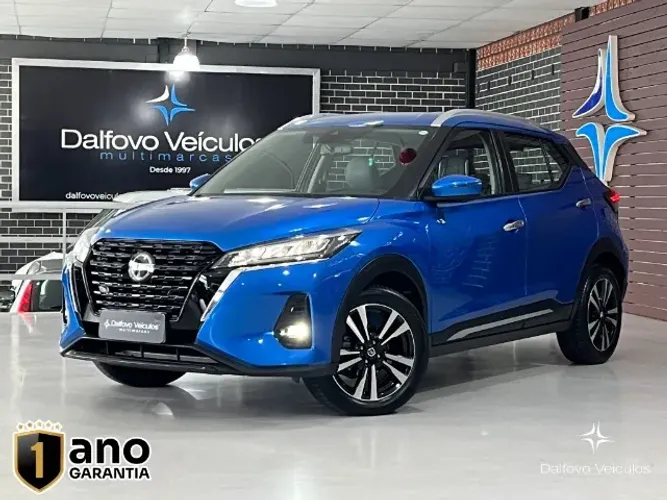 Nissan Kicks 2022 Exclusive Pacote Tech 1.6 AT 16V Flex Pneus Novos