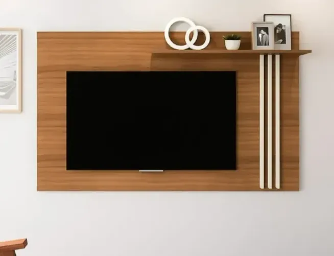 Painel Cross Cedro/Off White