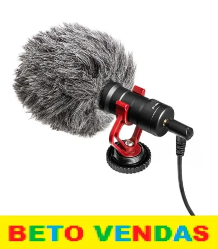 Microfone Direcional Para Cameras 