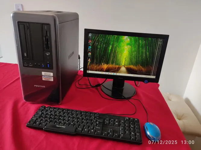 Computador completo 4 Gb RAM e 480 GB de SSD